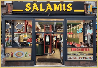 salamis restaurant 10% off collection